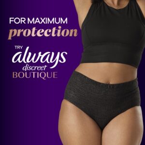 Always Discreet Incontinence Pads, Heavy Absorbency, Regular Length, 48 CT - Image 5