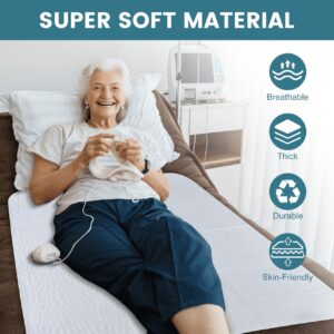 KEKOY Reusable & Washable 34x36 inch Bed Pads for Incontinence, 4 Pack Waterproof Pee Pads for Adults, Kids, Seniors, and Pets - Image 3