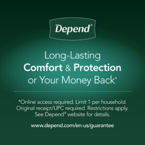 Depend Night Defense Incontinence Underwear for Women, Adult Diapers, L, 14 Count - Image 4