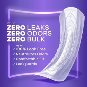 Always Discreet Incontinence Pads for Women, Heavy Absorbency, Long Length, 64 Count - Image 18