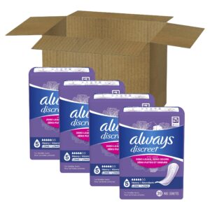 Always Discreet Incontinence Pads for Women, Heavy Absorbency, Long Length, 64 Count - Image 23