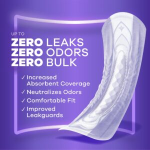 Always Discreet Incontinence Pads for Women, Heavy Absorbency, Long Length, 64 Count - Image 27