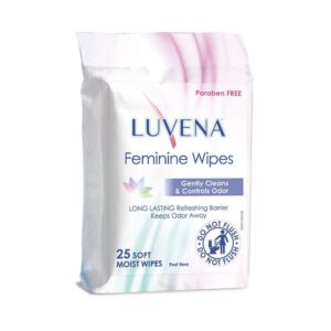 Luvena Anti-Itch Medicated Feminine Wipes, Resealable- 25 Ea