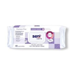 A Personal Cleansing Wipe 10 x 12" 1 Pack 48 Wipes - Image 1