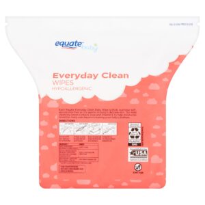Equate Baby Everyday Clean Wipes, Fragrance Free, 240 Wipes, Compare to Huggies Wipes® - Image 4