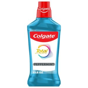 Colgate Total Alcohol Free Mouthwash, Peppermint, 1.0 L - Image 33