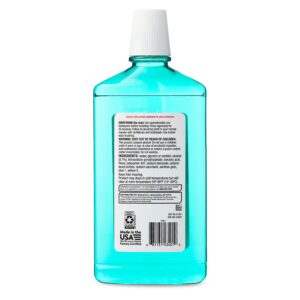 Equate Sugar-Free Pre-Brush Dental Rinse, Green Mint, 24 fl oz, Compare to Plax® Advanced Formula Plaque Loosening Rinse Softmint® - Image 4