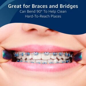 Equate Interdental Brushes with Anti-Bacterial Caps for Tight Spaces (20 Count), Compare to GUM® Proxabrush® Go-Betweens® Cleaners, Tight - Image 5
