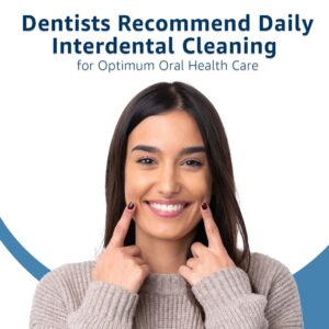 Equate Interdental Brushes with Anti-Bacterial Caps for Tight Spaces (20 Count), Compare to GUM® Proxabrush® Go-Betweens® Cleaners, Tight - Image 6