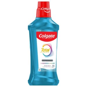 Colgate Total Alcohol Free Mouthwash, Peppermint, 1.0 L - Image 45