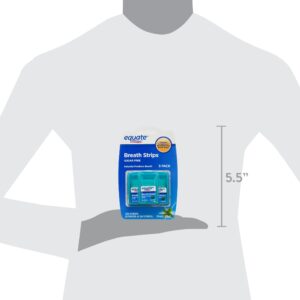 Equate Fresh Mint Oral Care Breath Strips (5 Packs of 24 Strips), Compare to Listerine® PocketPaks® Breath Strips - Image 3