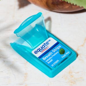 Equate Fresh Mint Oral Care Breath Strips (5 Packs of 24 Strips), Compare to Listerine® PocketPaks® Breath Strips - Image 4