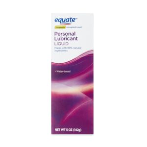 Equate Personal Lubricant Liquid, Water Based & Condom Compatible, 5 oz, Compare to Astroglide® Liquid - Image 7