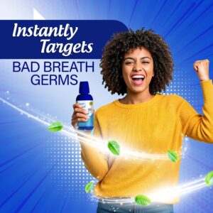 Equate Glacial Mint Fresh Alcohol-Free Oral Rinse, 16 fl oz, Compare to TheraBreath® Fresh Breath Oral Rinse - Icy Mint - Image 5