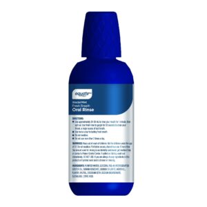 Equate Glacial Mint Fresh Alcohol-Free Oral Rinse, 16 fl oz, Compare to TheraBreath® Fresh Breath Oral Rinse - Icy Mint - Image 11