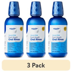 Equate Glacial Mint Fresh Alcohol-Free Oral Rinse, 16 fl oz, Compare to TheraBreath® Fresh Breath Oral Rinse - Icy Mint - Image 14