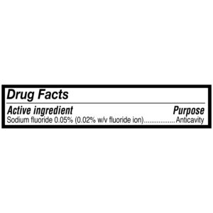 Equate Kids Sugar-Free Kids Anticavity Fluoride Rinse, Watermelon Flavor, 18 fl oz, Compare to Act® Wild Watermelon Anticavity Kids Fluoride Rinse Active Ingredient - Image 4