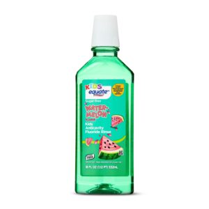Equate Kids Sugar-Free Kids Anticavity Fluoride Rinse, Watermelon Flavor, 18 fl oz, Compare to Act® Wild Watermelon Anticavity Kids Fluoride Rinse Active Ingredient - Image 10