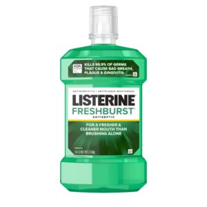 Listerine Freshburst Antiseptic Mouthwash Oral Care, Mint, 1.5 L - Image 2