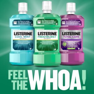 Listerine Freshburst Antiseptic Mouthwash Oral Care, Mint, 1.5 L - Image 4