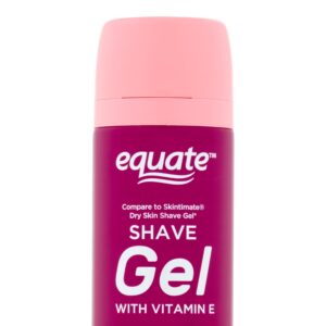 Equate Women's Shave Gel with Vitamin E, 7 oz, Compare to Skintimate® Dry Skin Shave Gel - Image 1