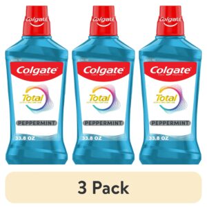 Colgate Total Alcohol Free Mouthwash, Peppermint, 1.0 L - Image 112