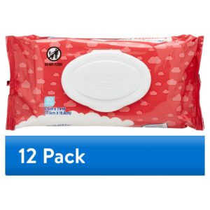 Equate Baby Everyday Clean Wipes with Aloe Vera and Vitamin E, 80 Wipes (Flip-Top Pack), Compare to Huggies® - Image 9