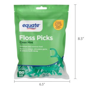 Equate Floss Picks, Clean Mint Flavor (75 Count), Compare to Oral-B® Glide + Scope® Outlast® - Image 27
