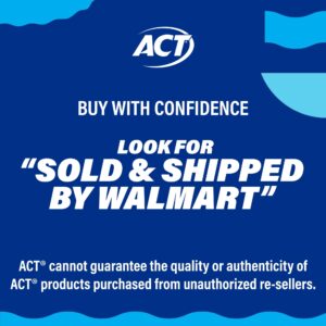ACT Restoring Anticavity Fluoride Mouthwash With 11% Alcohol, Repairs Enamel & Strengthens Teeth, Cool Mint, 33.8 fl. oz. - Image 3