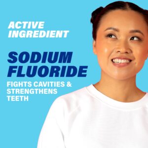 ACT Restoring Anticavity Fluoride Mouthwash With 11% Alcohol, Repairs Enamel & Strengthens Teeth, Cool Mint, 33.8 fl. oz. - Image 5