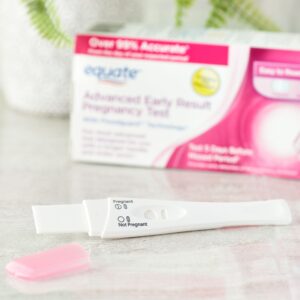 Equate Advanced Early Pregnancy Test with Flood Guard, Can Tell You 5 Days Sooner Than Your Missed Period (2 Count), Compare to First Response® - Image 2