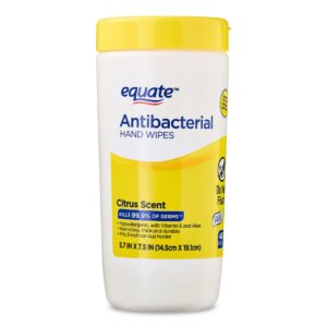 Equate Antibacterial Hand Wipes, Citrus Scent, 40 Wipes, Compare to Wet Ones® Antibacterial Hand Wipes - Image 8