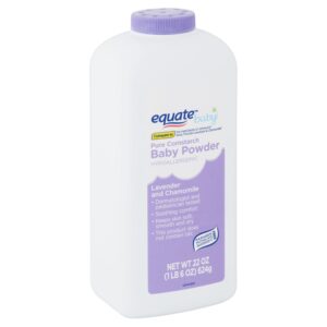 Equate Baby Pure Cornstarch Baby Powder with Lavender and Chamomile, 22 oz - Image 5