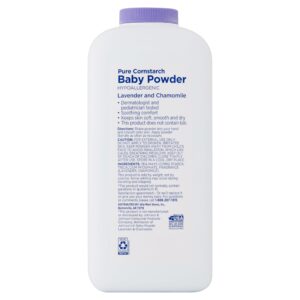 Equate Baby Pure Cornstarch Baby Powder with Lavender and Chamomile, 22 oz - Image 6