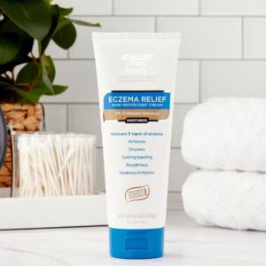 Equate Eczema Relief Skin Protection Cream with 2% Colloidal Oatmeal, 8 oz, Compare to Gold Bond® Ultimate Eczema Relief® - Image 2