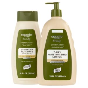 Equate Daily Moisturizing Lotion with Colloidal Oatmeal, 33 fl oz, Compare to Aveeno® Active Naturals® Daily Moisturizing Lotion - Image 5