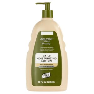 Equate Daily Moisturizing Lotion with Colloidal Oatmeal, 33 fl oz, Compare to Aveeno® Active Naturals® Daily Moisturizing Lotion - Image 10