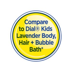 Equate Kids 3-in-1 Body Hair & Bubble Bath, Lavender Scented, 32 fl oz, Compare to Dial® Kids Lavender Body, Hair + Bubble Bath - Image 3