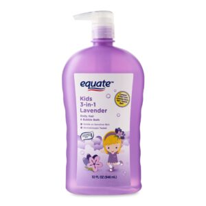 Equate Kids 3-in-1 Body Hair & Bubble Bath, Lavender Scented, 32 fl oz, Compare to Dial® Kids Lavender Body, Hair + Bubble Bath - Image 9