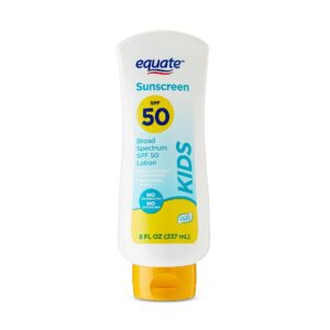Equate Kids Broad Spectrum Sunscreen Lotion, SPF 50, 8 fl oz - Image 10