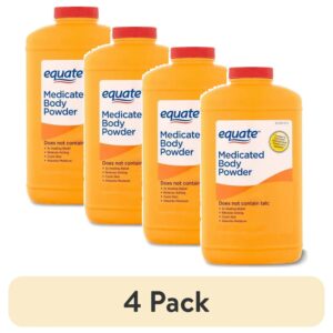 Equate Medicated Body Powder, Unscented, 4 oz, Compare to Gold Bond® Medicated Body Powder Active Ingredient - Image 6