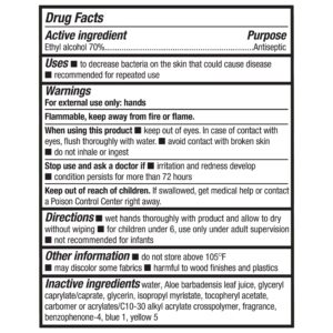 Equate Moisturizing Hand Sanitizer, with Aloe, 60 oz - Image 4