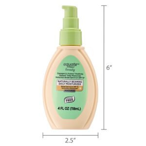 Equate Naturally Beaming Broad Spectrum Daily Moisturizer Sunscreen, SPF 15, 4 fl oz - Image 7