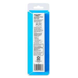 Equate Advanced Clean Replacement Brush Heads for Philips® Sonicare® Click-on Electric Toothbrushes, White (4 Count), Compare to Philips® Sonicare® Plaque Control - Image 6