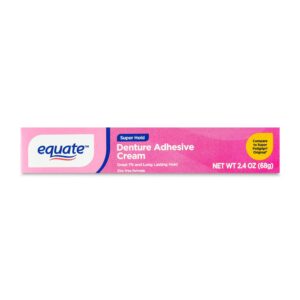 Equate Super Hold Denture Adhesive Cream, 2.4 oz, Compare to Super Poligrip® Original - Image 10