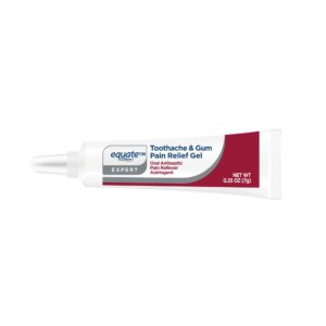 Equate 4X Medicated Toothache & Gum Pain Relief Gel for Oral Pain, 0.25 oz, Compare to Orajel™ 4X Medicated Toothache and Gum Gel Active Ingredients - Image 4