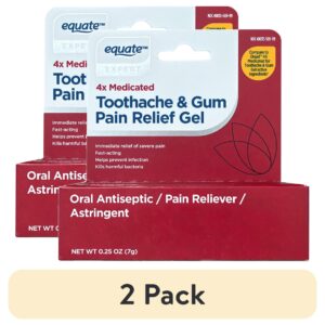 Equate 4X Medicated Toothache & Gum Pain Relief Gel for Oral Pain, 0.25 oz, Compare to Orajel™ 4X Medicated Toothache and Gum Gel Active Ingredients - Image 10