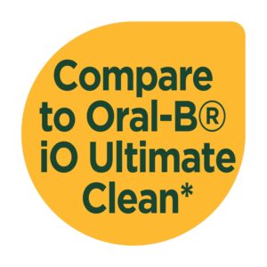 Equate Trios Premium Clean Replacement Brush Heads for Most Oral-B® iO Electric Toothbrushes, White (2 Count) Compare to Oral-B® iO Ultimate Clean - Image 3
