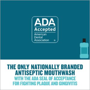 Listerine Cool Mint Antiseptic Mouthwash for Bad Breath, 2 x 1 L - Image 4