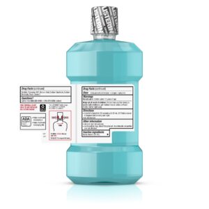 Listerine Cool Mint Antiseptic Mouthwash Oral Care for Bad Breath, 250 mL - Image 13
